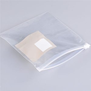 पीई / PVE / OPP बैग के लिए प्लास्टिक जिपर